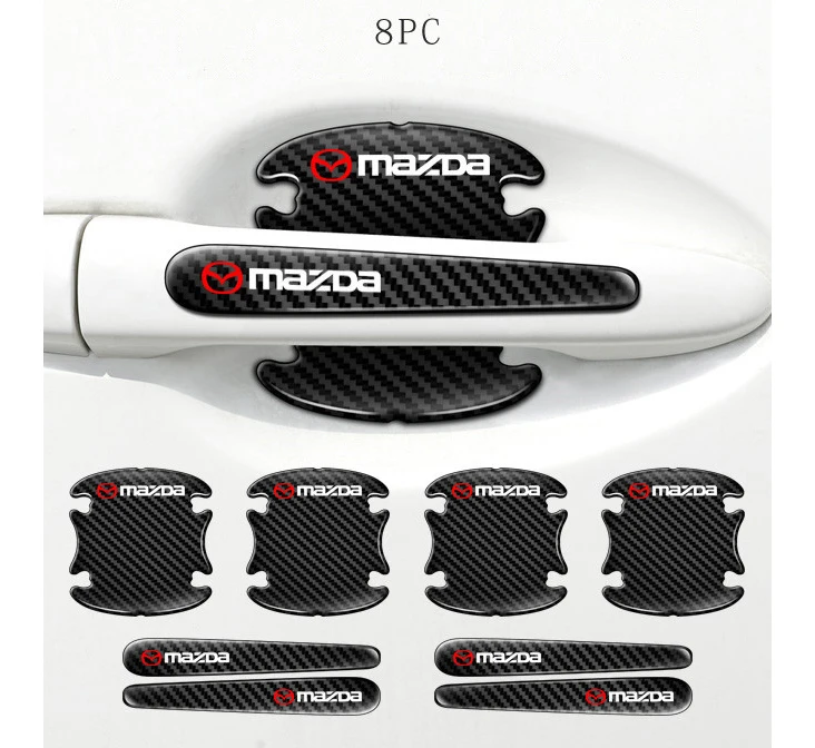 1 Sets 8 Pieces Car Door Handle Recess Paint Protective Film Compatible with Toyota Avalon Camry Prius Avalon Corolla RAV4
