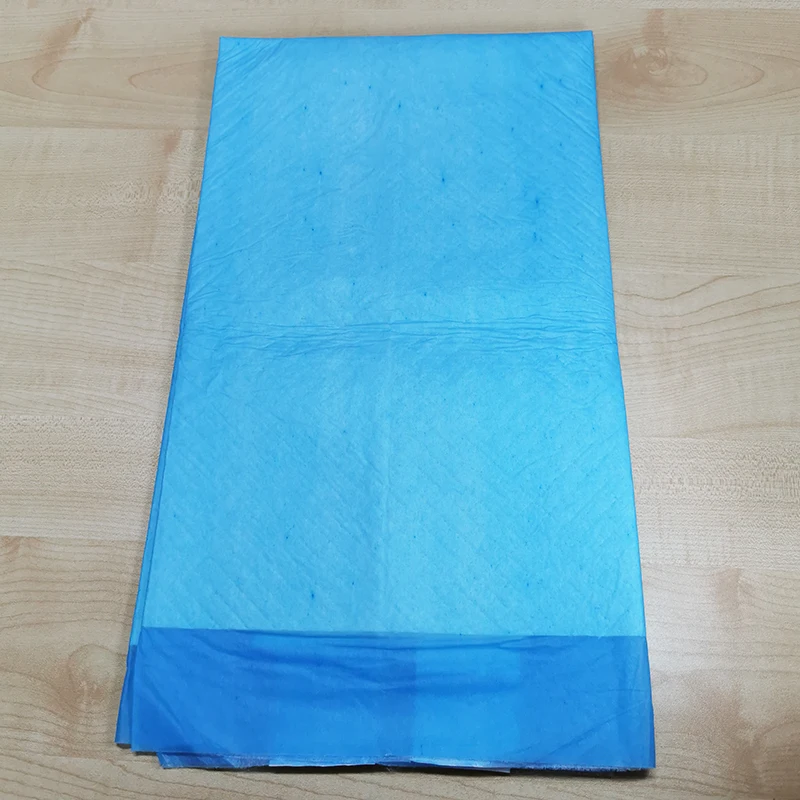 Underpad with Adhesive Stickers Hospital Surgical Under Pad Disposable Incontinence Bed Pad for Elderly Living Room Sofa Diapers