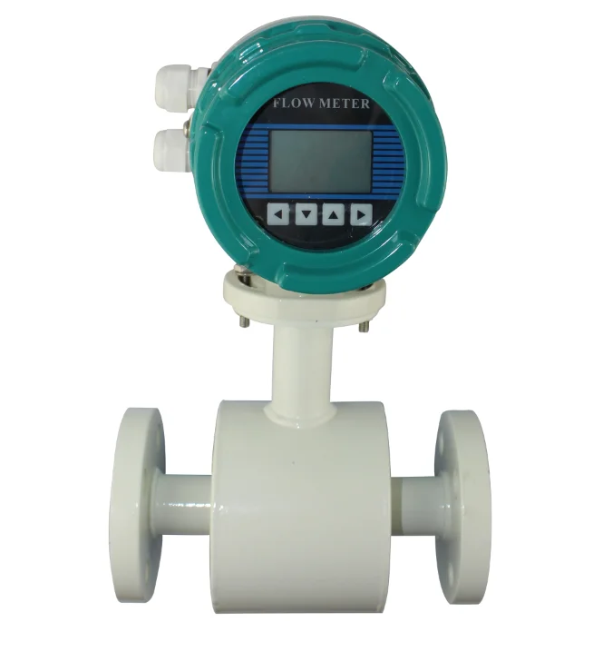 digital modbus  water flow meter liquid control pipeline water pump pool glue 2 4 8 inch electromagnetic flowmeter