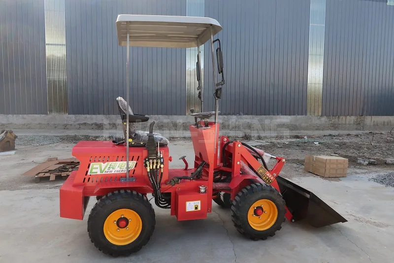 Guaranteed By Quality Service Light Truck Loader 400KG Selflift With Loader Shovel