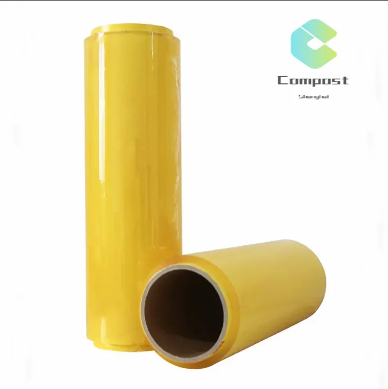 Factory high quality cling film food grade PVC jumbo roll cling film wholesale Plastic wrap for Household Food Supermarket