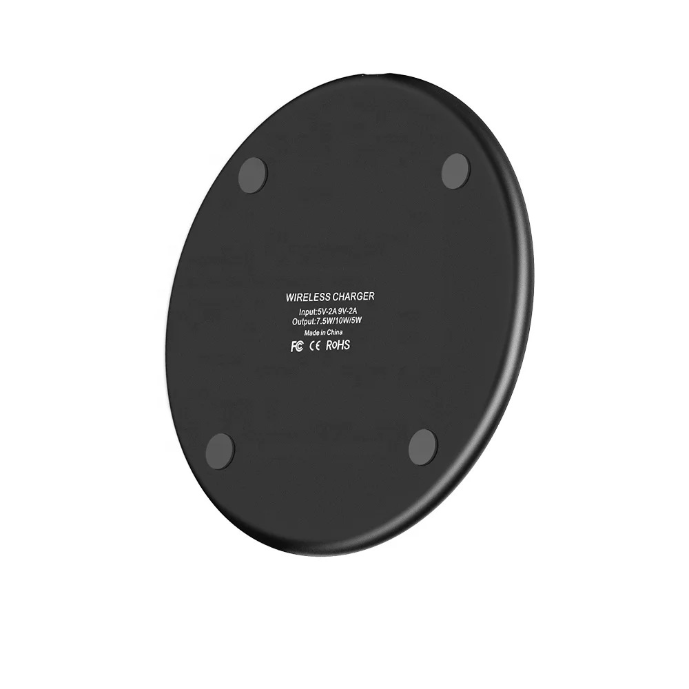 Cheapest Aluminum Alloy Base Fast Wireless Charging Pad Compatible with All Qi-Enabled Devices and Xiaomi 10 Pro 5G Phones