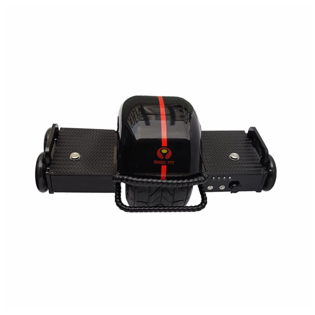 Electric single wheel board hover with one motorized off road unicycle skate powered balance scooter uni wheeled monowheel
