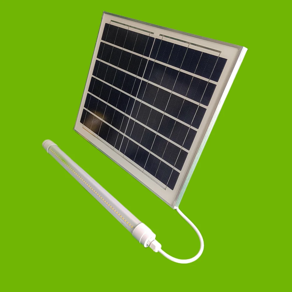 led light tube with battery pack solar tube lights led with solar  Remote Control 30cm ip65 Manufacturer T8 Solar led tube light