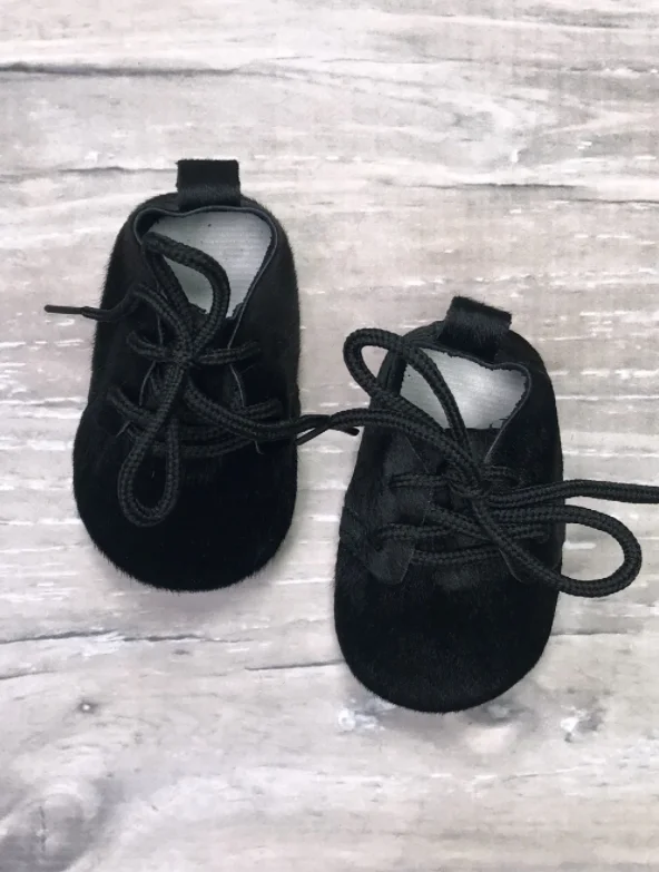 New Baby Shoes Retro Leather Boy Girl Multicolor Toddler Rubber Sole Anti-slip First Walkers Infant Newborn Shoes