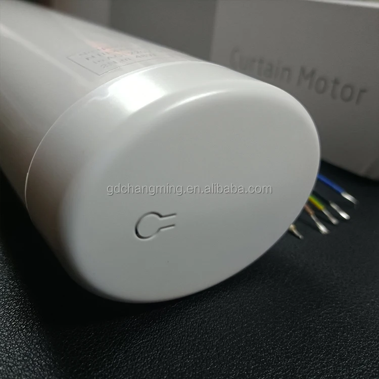 Super Silent N18 Curtain Motor 5 Wire Engineering  2Nm Big Turque  Dry Contact Function Round Shade  Motorized Curtain Motor