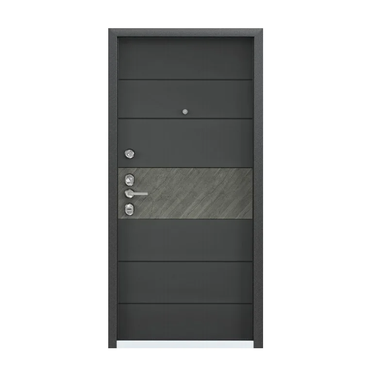 High Security Insulated Frame  Heat and Sound Isolated Composite Door Main Entry  ULTIMATUM-M CISA PP