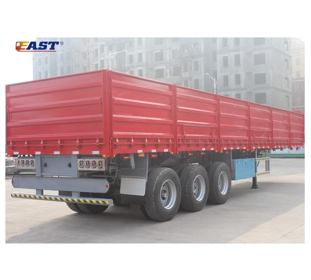 EAST 3 axles agricultural grain transporting trailer grain bin trailer