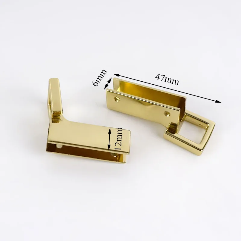 Deepeel BF173 47mm DIY Hardware Accessory Metal Right Angle Side Clip Buckles Chain Handles Connector Hook Bag Hanger Clasp