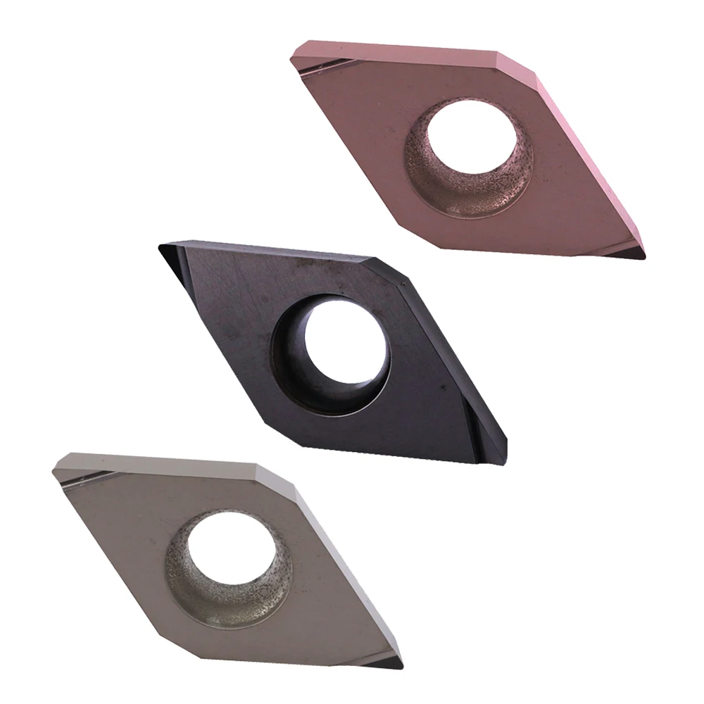 Maifix 10pcs DCGT 0702 11T3 ZN90 ZP15 ZP163 Carbide Turning Inserts Metal ceramic Tungsten Carbide Inserts For Steel Machining