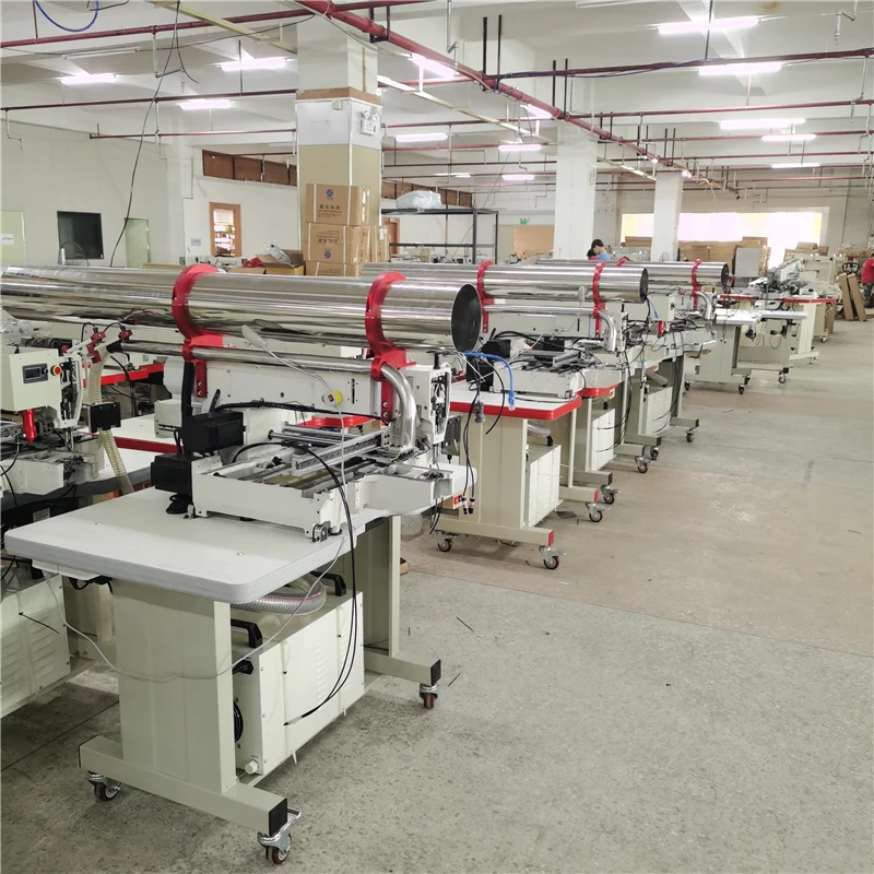 
Fully automatic computer laser bag opening machine for pocket opening sewing machine made in China 