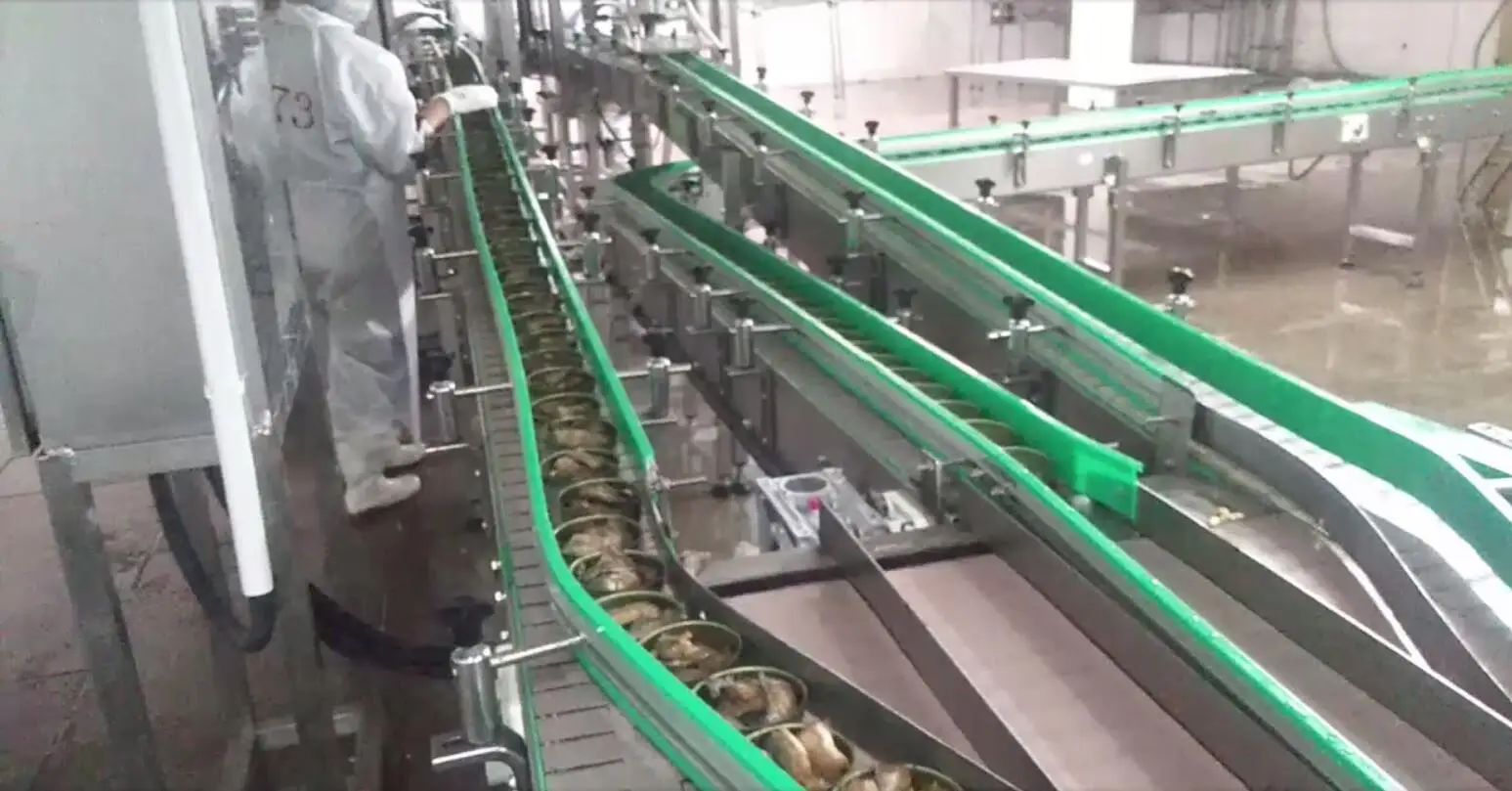 Automatic Canned Seafood Processing Line Machine New Cleaning Machine for Scallop Shrimp Suillus Clam Meat with Durable Gear