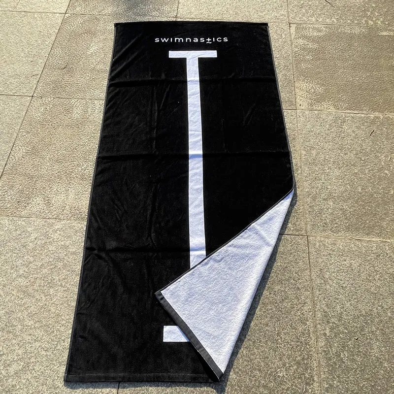 2022 Cheap Promotional Custom Logo cotton Printed Beach Towels