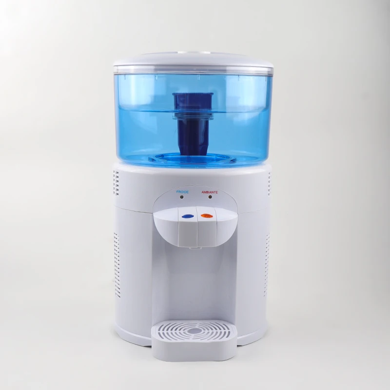Home kitchen mini portable  desktop water cooler with electronic cooling for cold water
