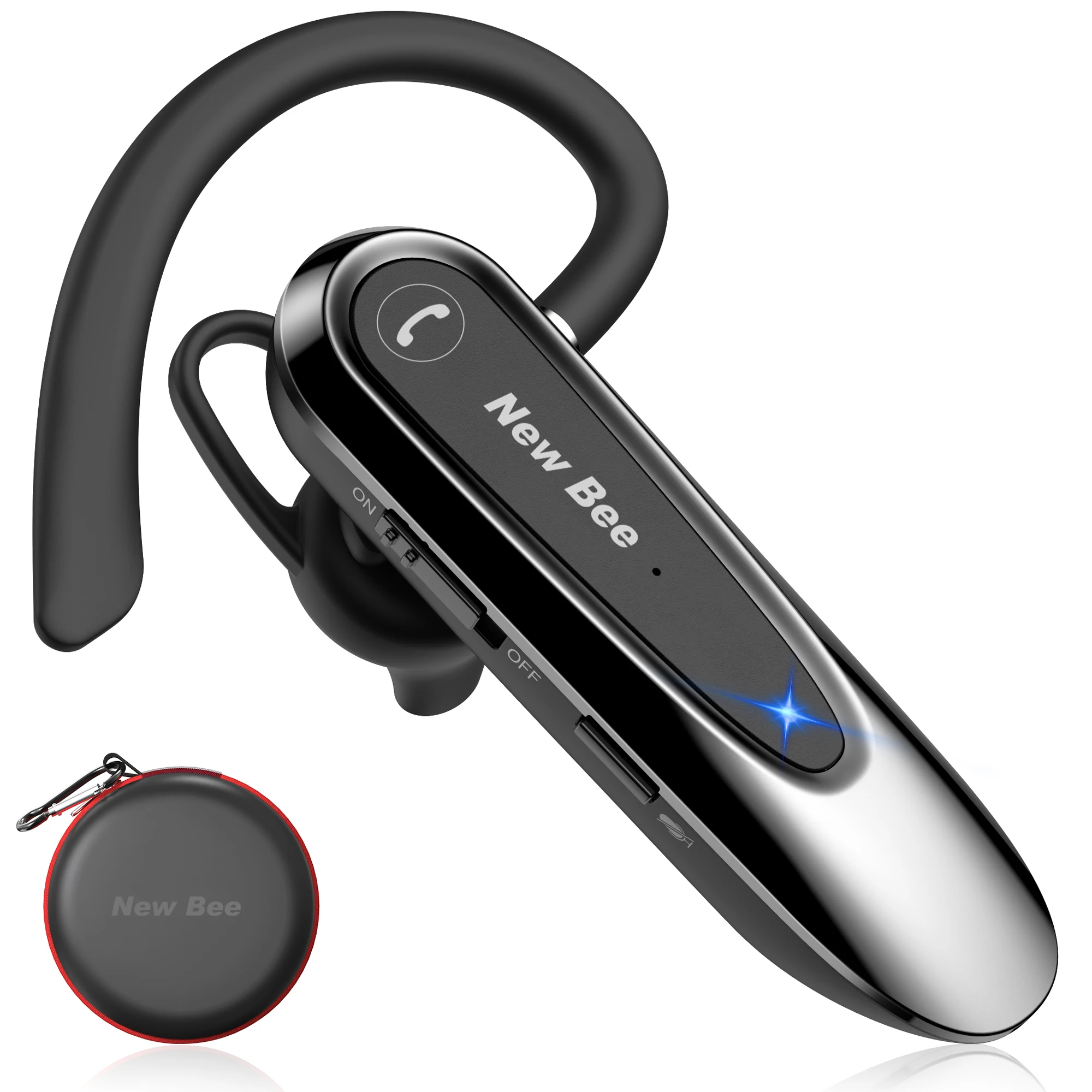 Новые беспроводные одиночные наушники Bee B45 Mini наушники-вкладыши гарнитура для