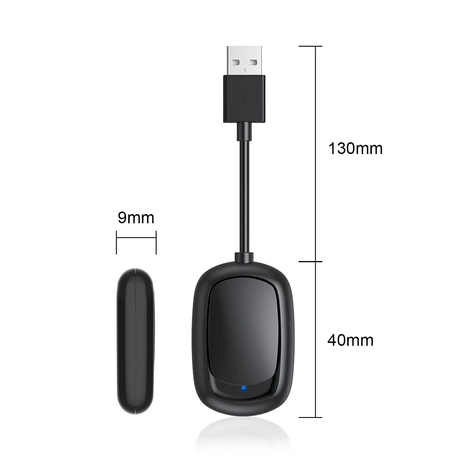 Новый Автомобильный Электронный беспроводной адаптер CarPlay 5 ГГц WiFi USB play и plug convert OEM проводной к беспроводному адаптеру
