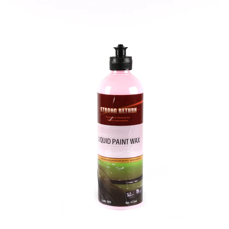 High-Gloss Finish Water-Based Carnauba Wax for Premium Car Care