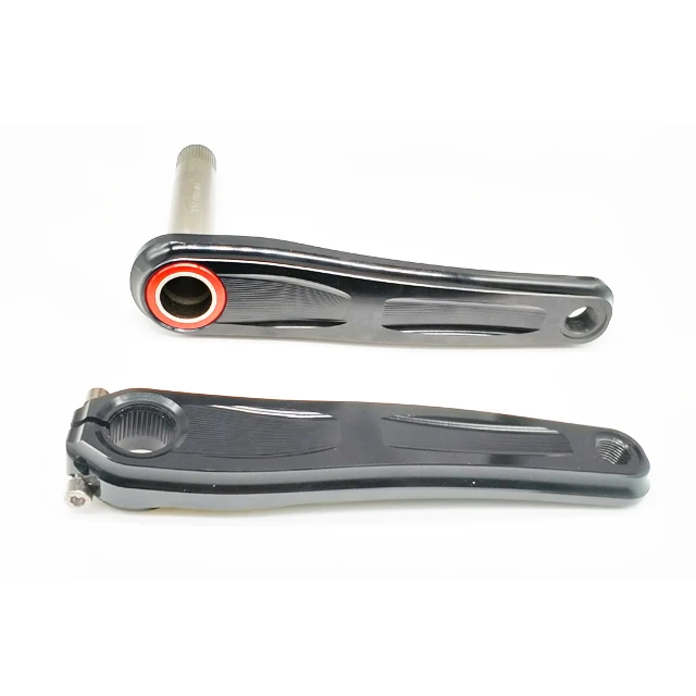 Crank Arm Electric Bicycle Crank Mid Motor Cranks Essential Parts Mid Motor Accessary Cranksets With Steel Spindle