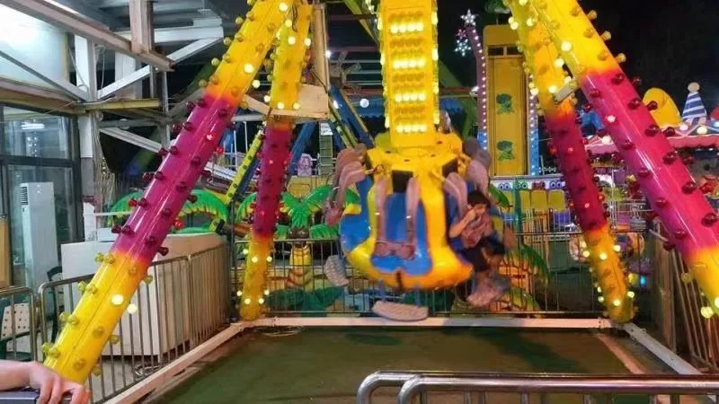 6 8 12 Seats China Amusement Park Extreme Swing Type Rotating Small Mini Pendulum Ride