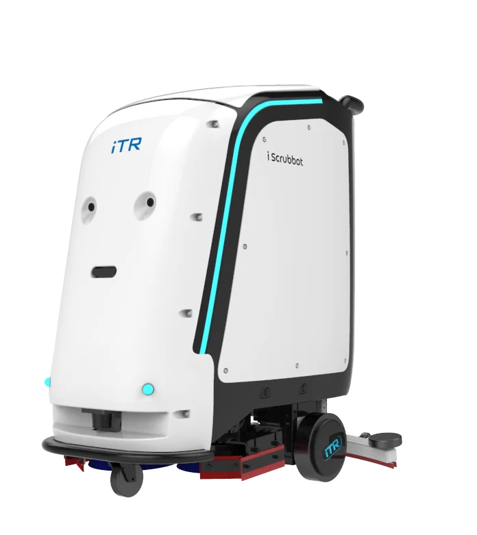 in Stock Smart Double-Sided Water Spraying Commercial Cleaning Robot Powerful Suction