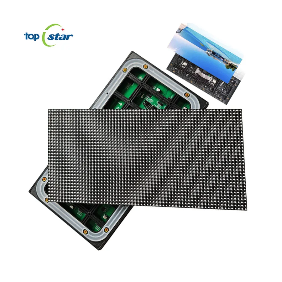 Водонепроницаемый RGB Полноцветный P3.076 P4 P5 P6.67 P8 P10 открытый SMD светодиодный модуль уличный видео настенный наружный