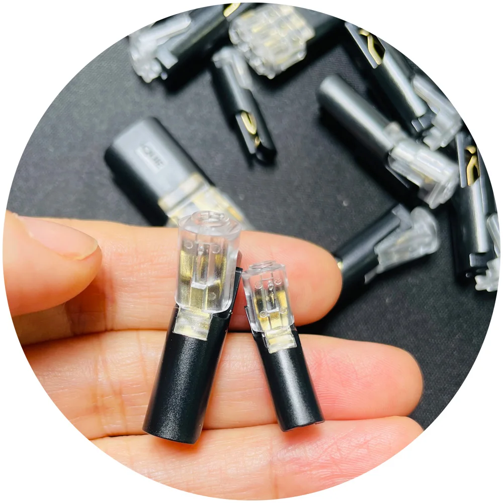 Wholesale 1pin Pluggable Wire Connector Quick Splice Electrical Cable Crimp Terminals for Wires Wiring 16-18AWG 0.78-1.32mm