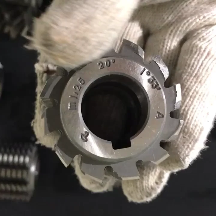 High Speed Module Gear Cutter Carbide Alloy Cemented Carbide Gear Skiving Cutter DP 1.5