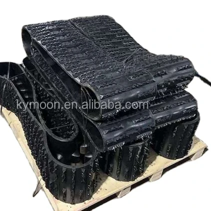 Robot Rubber Track and Sprocket Wheel Support Platform Tracked Chassis