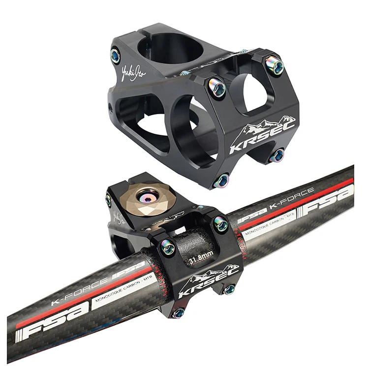 Drop shipping Mountain Bike Hollow Colorful 45mm Stems Bicycle Stems For Cycling