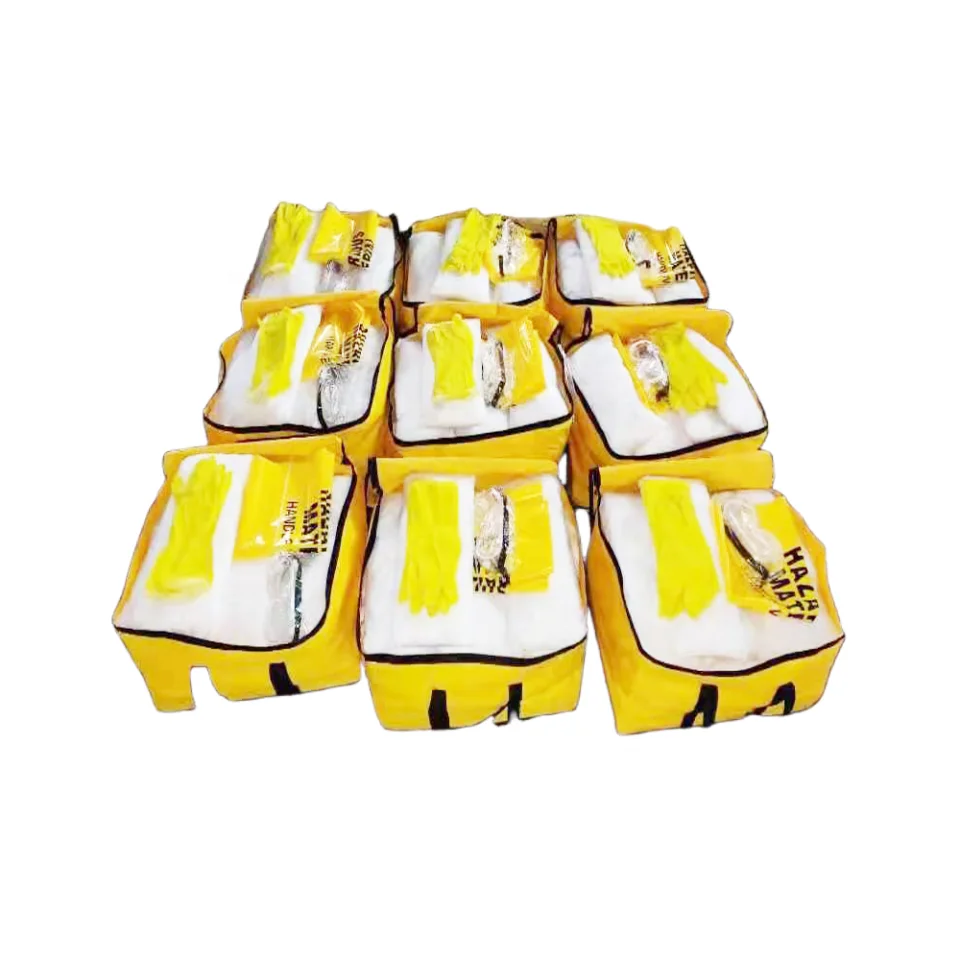 Factory Supply 20L Chemical Spill Kits Bags For Oil Spill Control