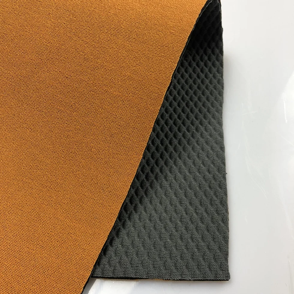 Черное неопреновое сырье 5 мм, водонепроницаемая Неопреновая ткань джерси с покрытием