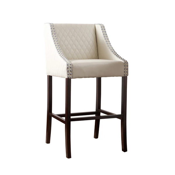 Modern Solid Wood Bar Chair Stool Hotel Restaurant Bar Furniture BC-145