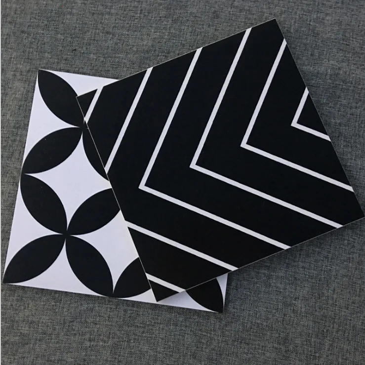 
Latest High Quality Factory Wholesale black and white Porcelain Tile Floor Wall Tiles 