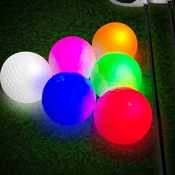 Super Bright Golf Toy Balls Light up Gift Sets Led Golf Balls Night Golf for Men Kids Women