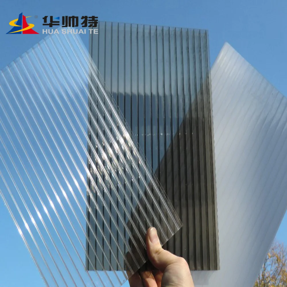 polycarbonate hollow transparent corrugated roofing sheet sizes