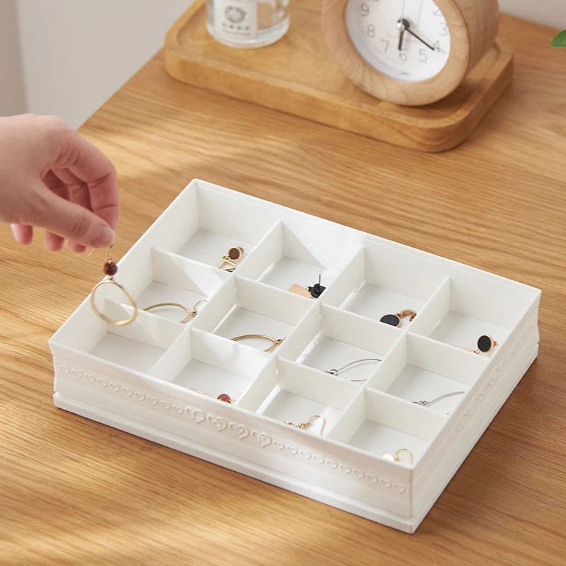 Пластиковые контейнеры для хранения пластиковых бусин, Пустые контейнеры для хранения, органайзер, ящики для хранения, классический органайзер для ювелирных изделий