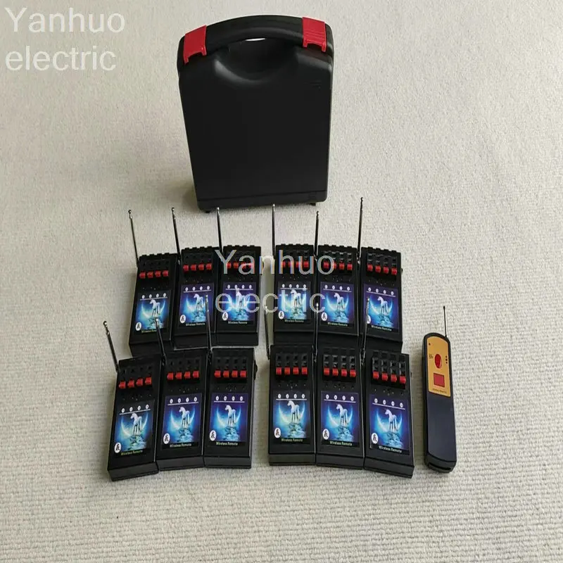 ZY04R-12 48 Cues переключатель умный пульт дистанционного управления холодным огнем каналов + дистанционная Беспроводная система запуска фейерверков 150-300 м