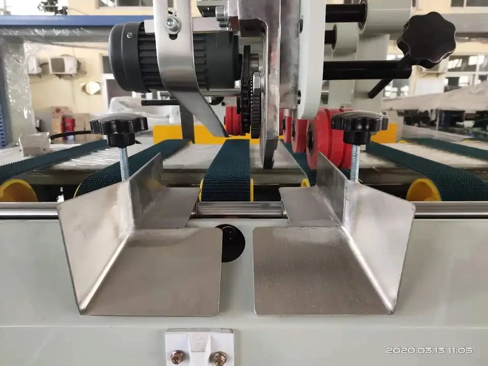 Полуавтоматическая Складная склеивающая машина MJZXJ -2 для машины по производству гофрированных картонных коробок