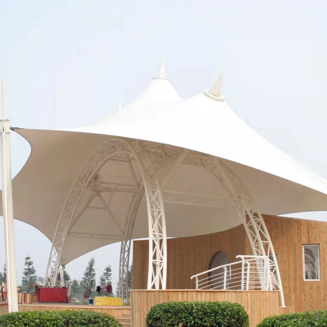 High Tensile Fabric Architectural Membrane Umbrella for Garden