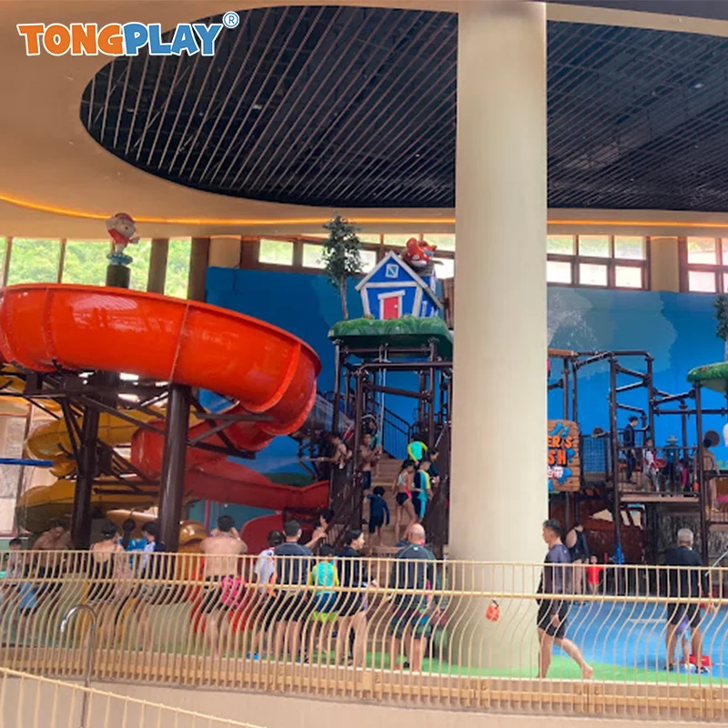 Water Park Equipment Water Play Equipment Wave Pool Machine Lazy River Equipment WIth Push Pump Lazy River Machine