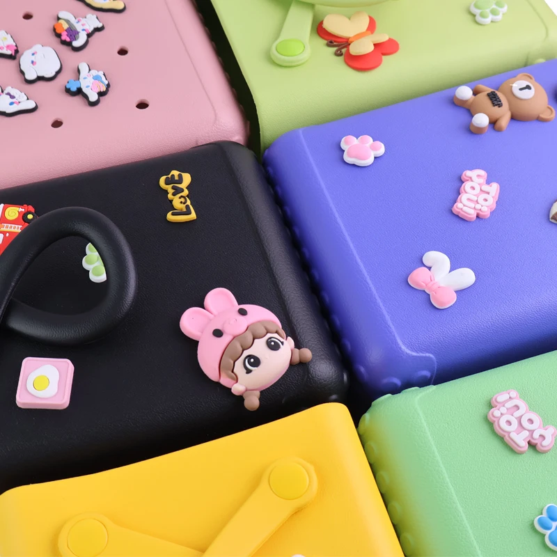 Hot rubber small bag for girls and children Beach storage handbag Eva mesh handbag Beach bag Cute mini Bogg bag