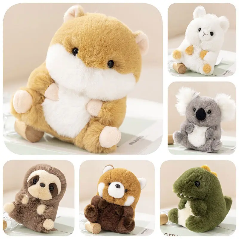 Cute and Adjustable Sloth Hamster Koala Plush Toys Ideal for Children Perfect Gifts Interactive soft stuffed Animal Toys