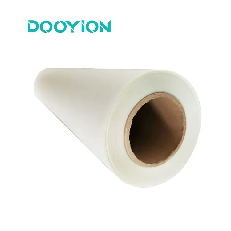 china Supplier A3 or 24in size thermal transfer PET film roll  new DTF film for DTF printer