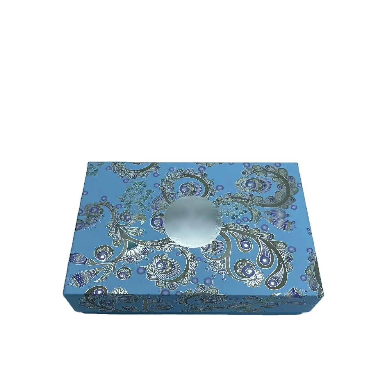 Custom Logo Printed Ear Lock Corrugated Cardboard Paper Packaging Mailer Postal gift Box