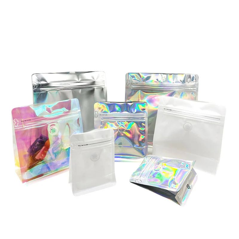 Герметичный пакет для кофе с плоским дном