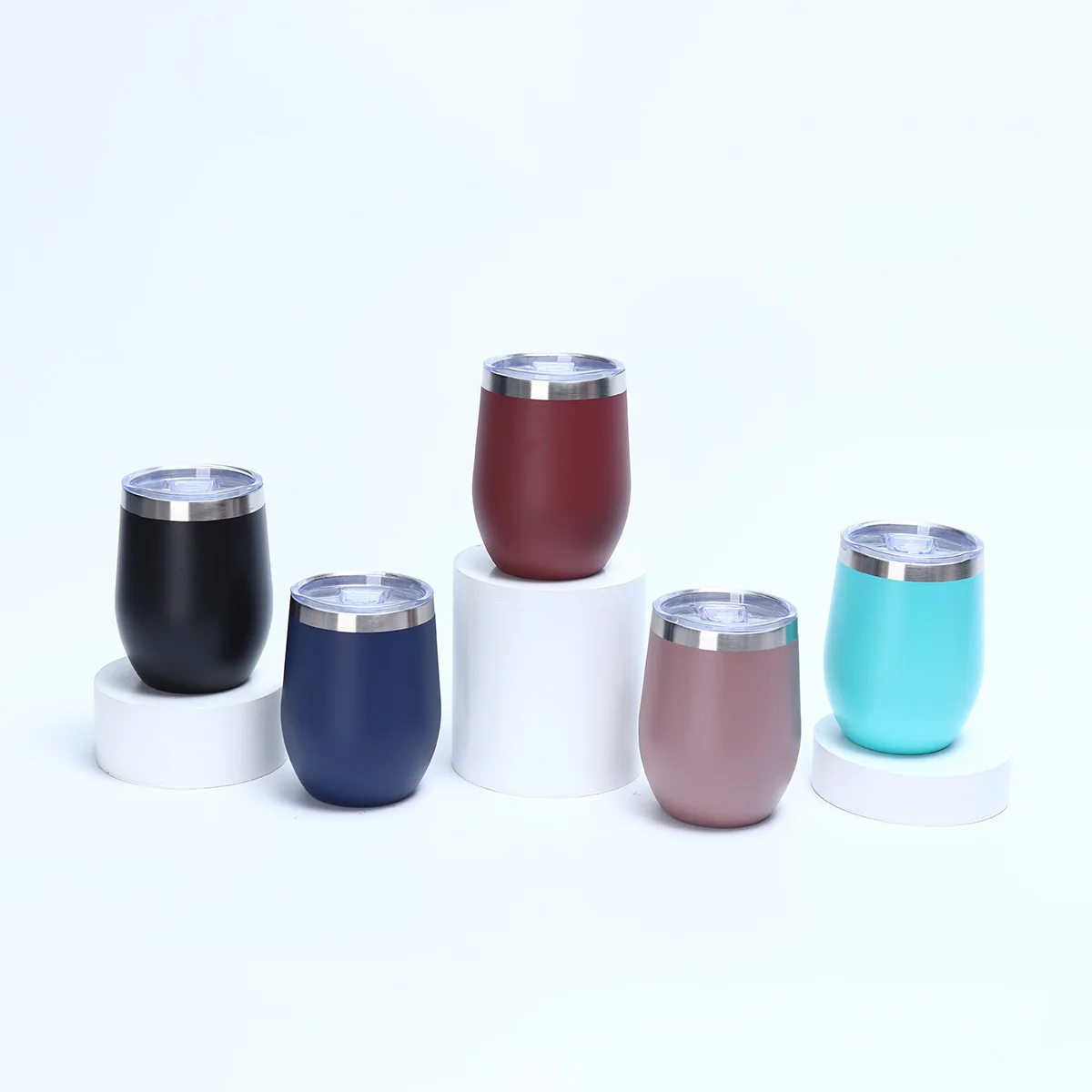 Best Selling Products 2024 Vacuum Egg Cup Household U-Shaped Seamless Inner Liner Insulated Cup 304 Stainless Steel Water Cup