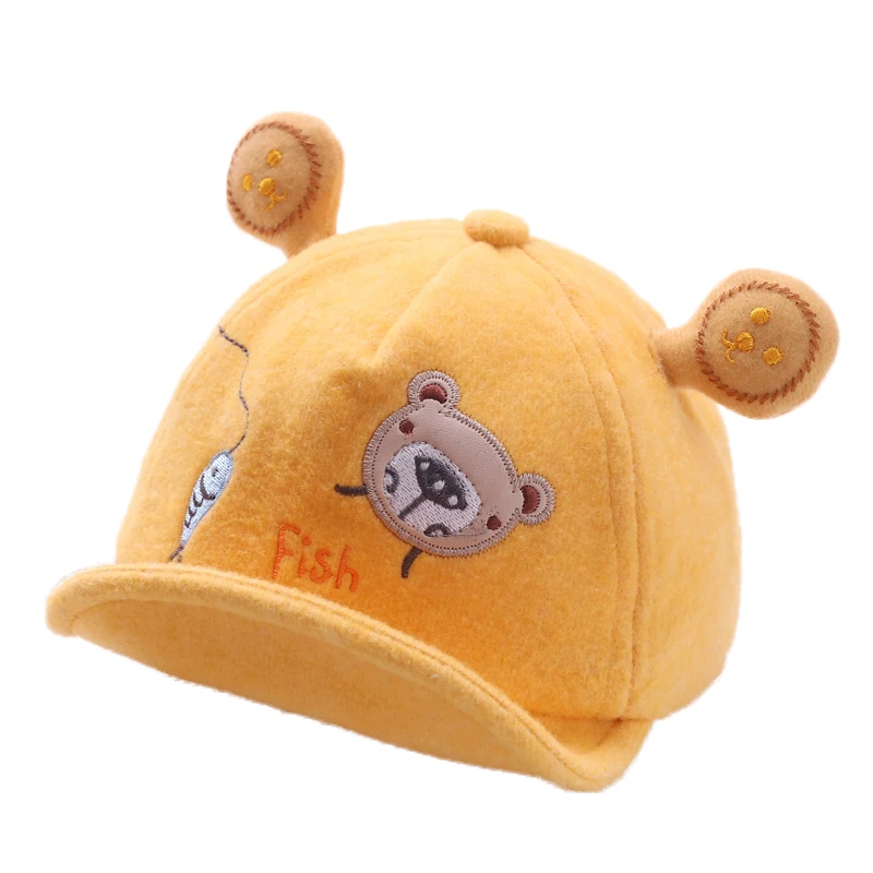 Spot woolen fabric autumn and winter models warm sweat-absorbent sports hat soft photo photography hat