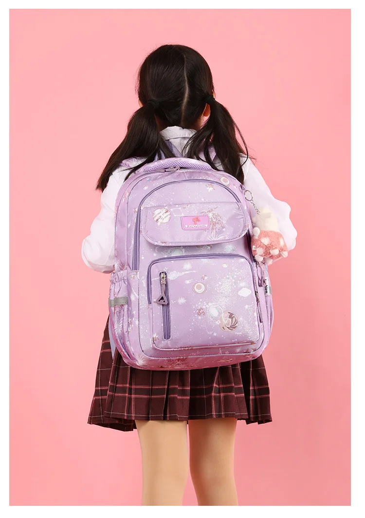 Factory Children Back To School Supplies Cute Princess Waterproof Scholl Bags For Boys And Girls Kids Student Backpack