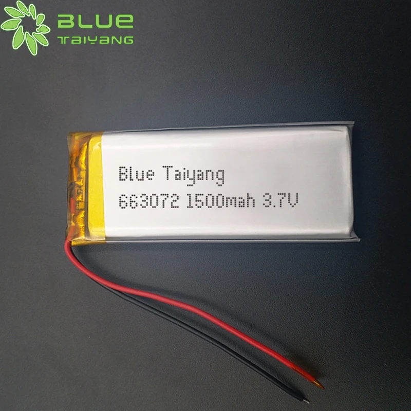 Перезаряжаемые литий-полимерный аккумулятор 1500 мА/ч 663072 5.55wh акумуляторная батарея 3 7 v литий fios