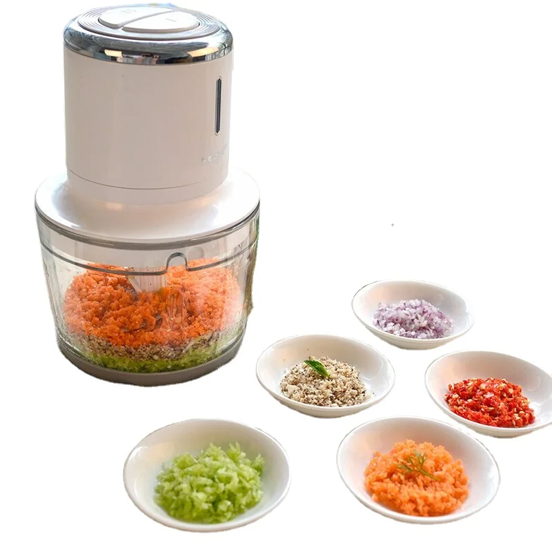 
Automatic Household Ellipse Vegetable Chopper Machine Electric Meat Grinder 